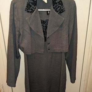 ALL THAT JAZZ TWO-PIECE DRESS AND JACKET SET